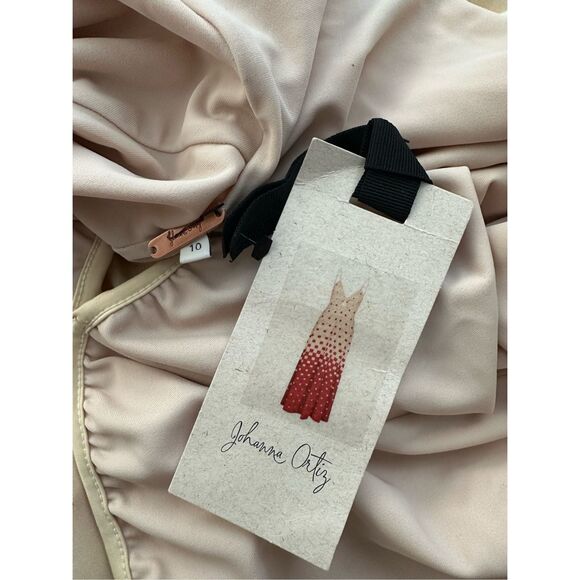 NWT  Johanna Ortiz Rhythmn Oasis Gradient Keyhole Maxi Dress Size 10 $1450 - Picture 9 of 10